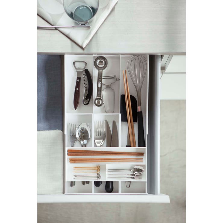 山崎実業 plate 伸縮＆スライド | livingut | 詳細画像5 