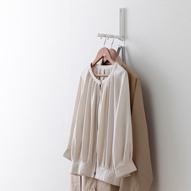 山崎実業 tower 使わない時は折り畳める衣類スチーマー用ドアハンガー | livingut | 詳細画像17 