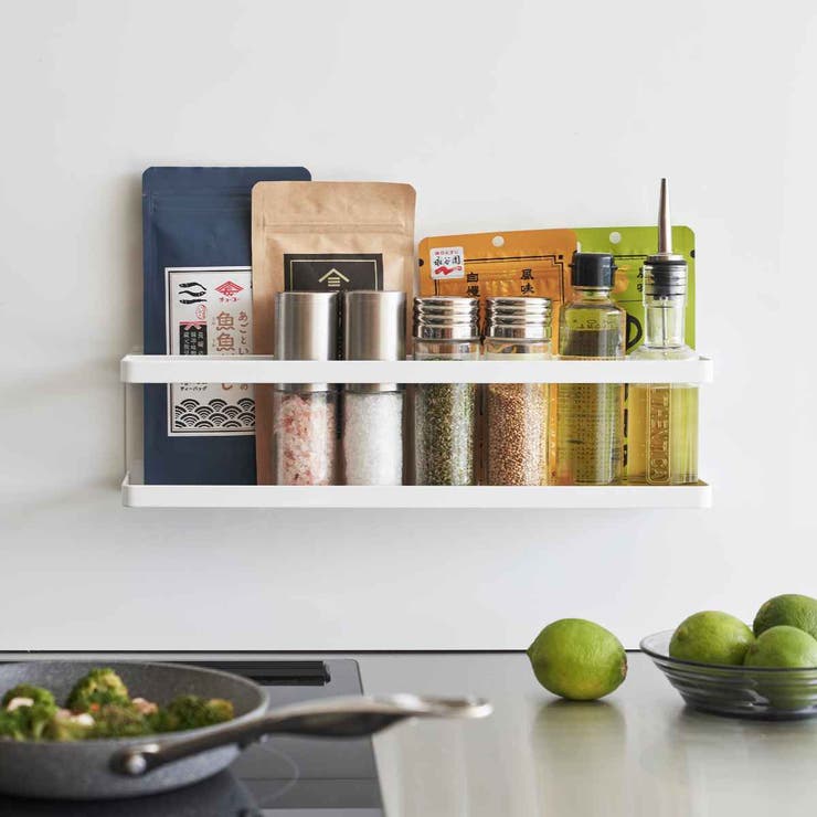 山崎実業 tower マグネット冷蔵庫横サプリ＆調味料ラック | livingut | 詳細画像13 