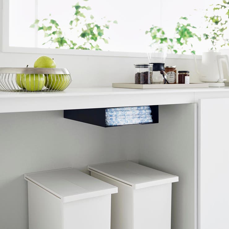 山崎実業 tower キッチン棚下ゴミ袋ホルダー | livingut | 詳細画像14 