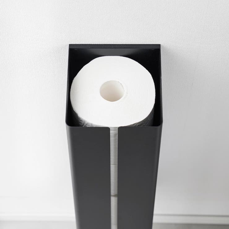 山崎実業 tower 石こうボード壁対応隠せるトイレットペーパー