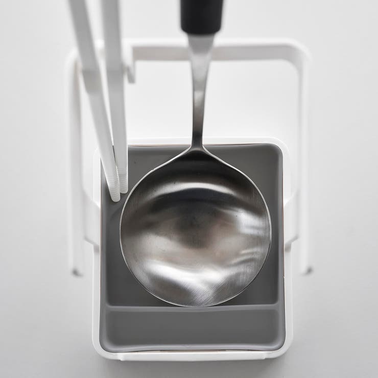 山崎実業 Plate お玉＆菜箸＆鍋蓋スタンド | livingut | 詳細画像11 