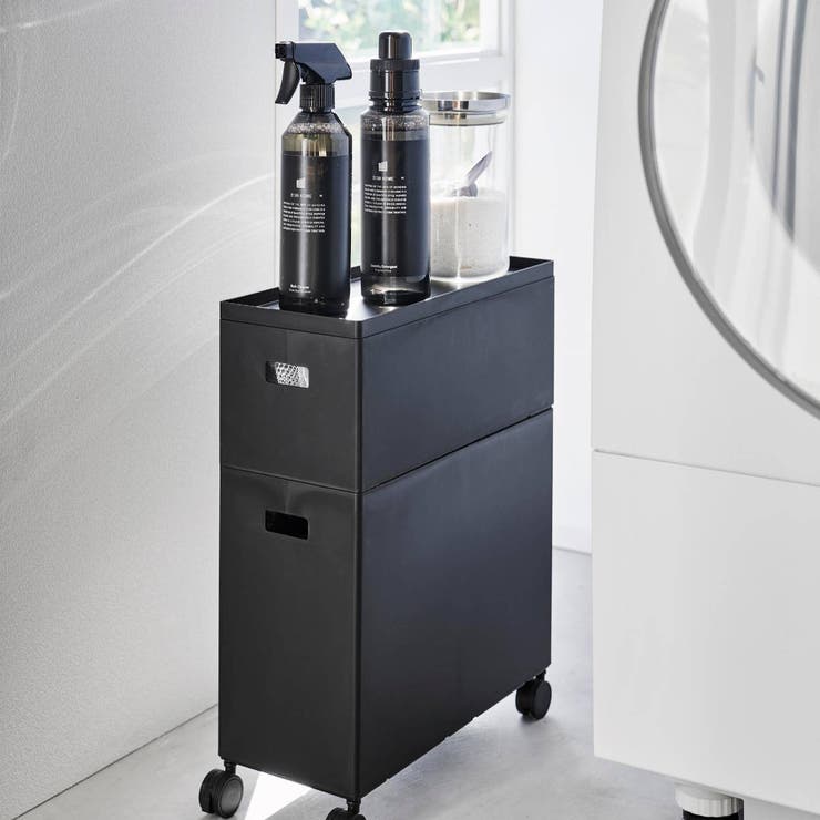 山崎実業 tower 蓋付き収納ボックスワゴン用追加ボックス | livingut | 詳細画像10 