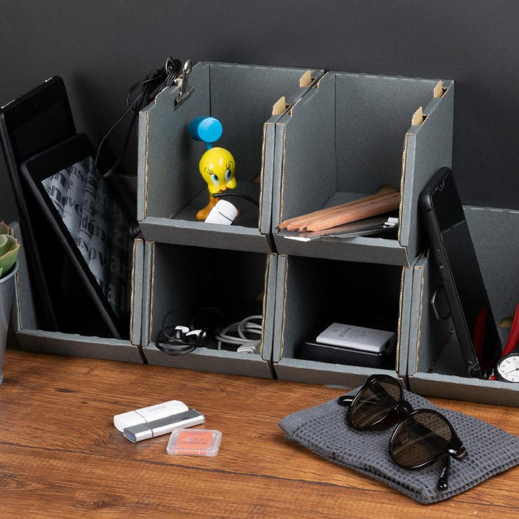 収納ボックス 卓上 スタッキングコンテナ | livingut | 詳細画像19 