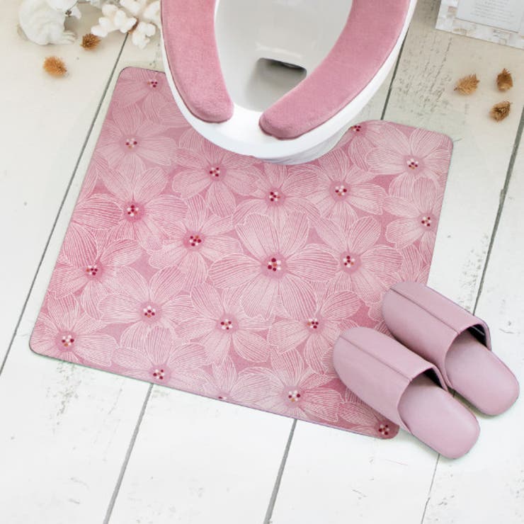 PVCトイレマット 55×60cm 拭ける | livingut | 詳細画像7 