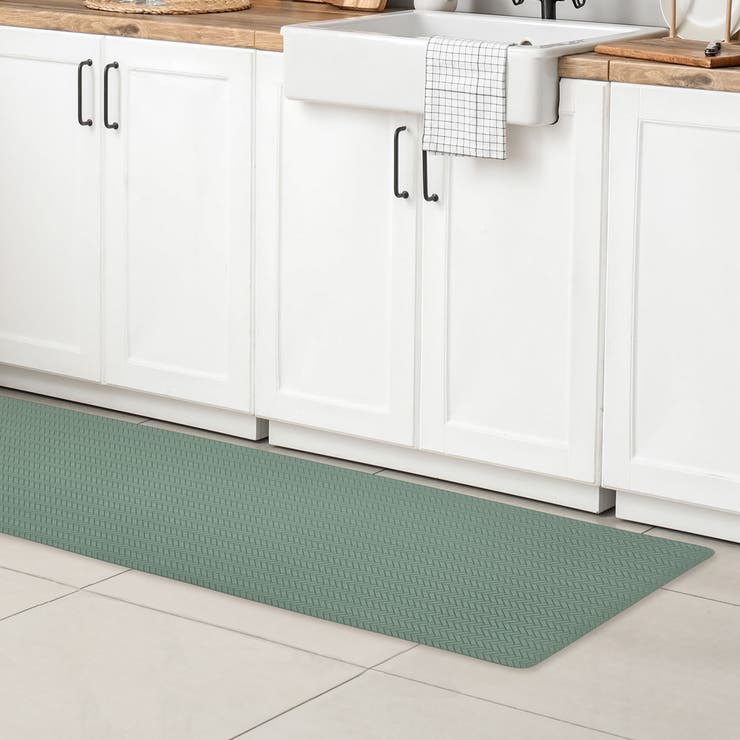 キッチンマット 脱めんどくさいお洗濯 拭けるPVCマット | livingut | 詳細画像5 