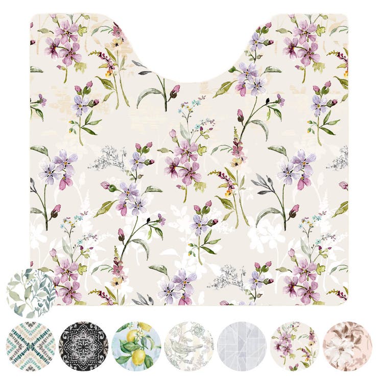 トイレマット クリア 拭ける | livingut | 詳細画像1