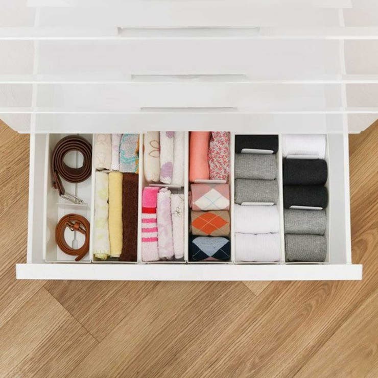 仕切りケース 幅9×奥行33×高さ10cm 靴下用 | livingut | 詳細画像11 