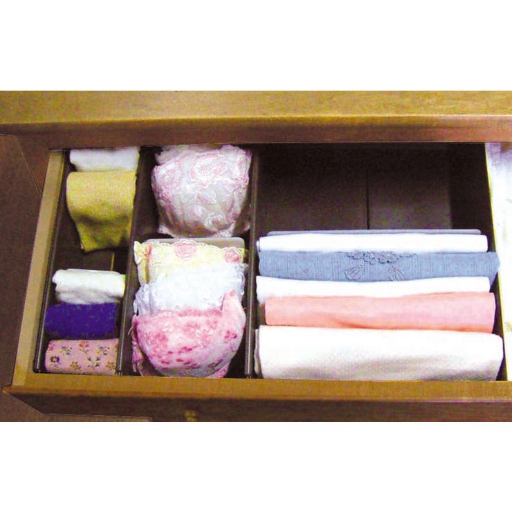 仕切りケース 幅9×奥行33×高さ10cm 靴下用 | livingut | 詳細画像8 