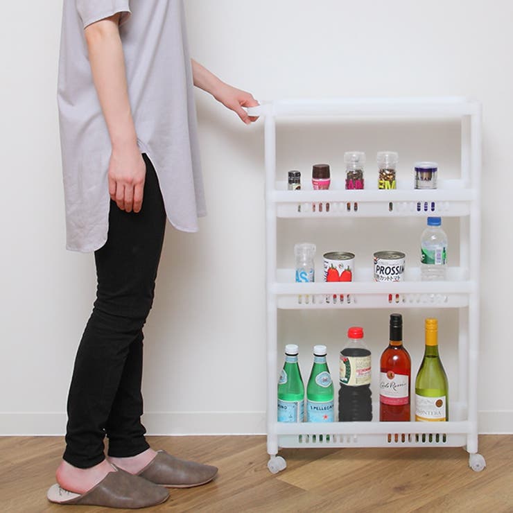 キッチンワゴン 天板付き 4段 | livingut | 詳細画像5 