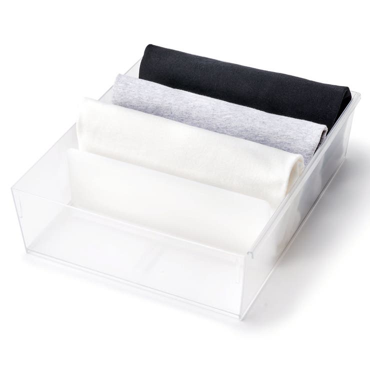 Tシャツケース 仕切りケース 幅27×奥行33×高さ9 | livingut | 詳細画像3 