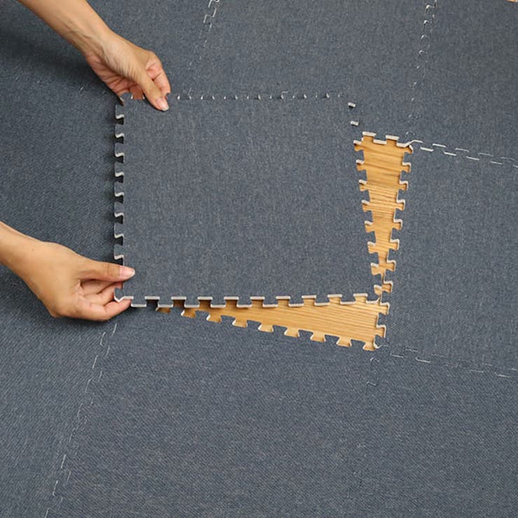 ジョイントマット デニム調 9枚入り | livingut | 詳細画像6 