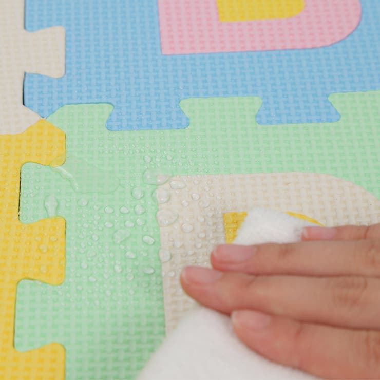 ジョイントマット 17×17cm 英数字パズルマット | livingut | 詳細画像8 