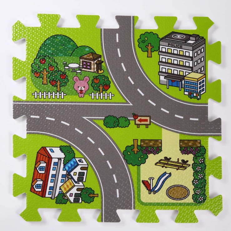 つながるジョイントマット 道路柄 9枚セット | livingut | 詳細画像13 