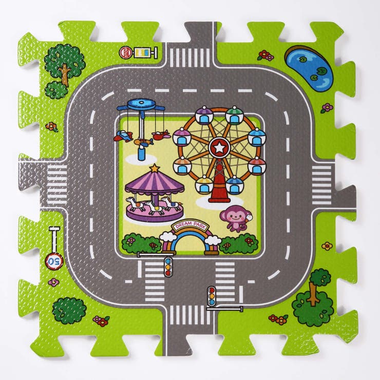 つながるジョイントマット 道路柄 9枚セット | livingut | 詳細画像6 