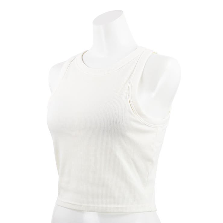 OO3874990カップツキアメリカンスリーブタンクトップ | LOCK YOUR HEARTS | 詳細画像2 