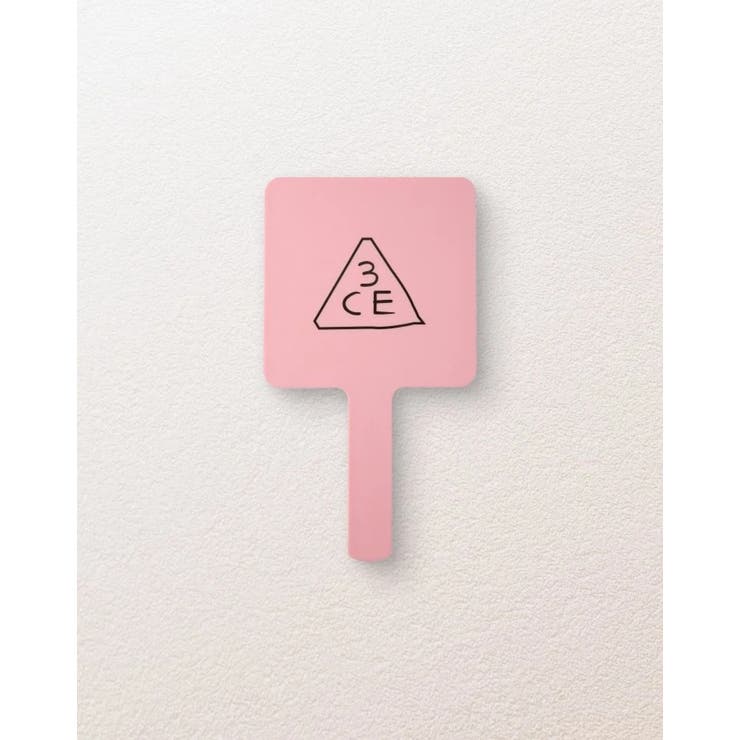 ピンクルーモア | 【3CE公式】スクエア ハンドミラー / 手鏡 / ミラー | 3CE OFFICIAL SHOP