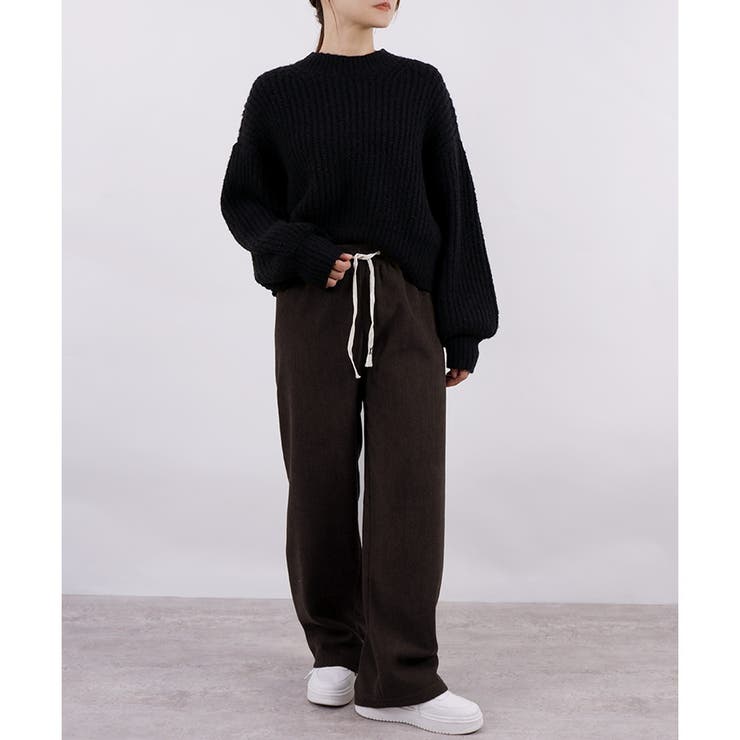【裏起毛】コーデュロイワイドパンツ あったかパンツ 裏起毛パンツ 裏ボアパンツ | CLOTHY | 詳細画像32 