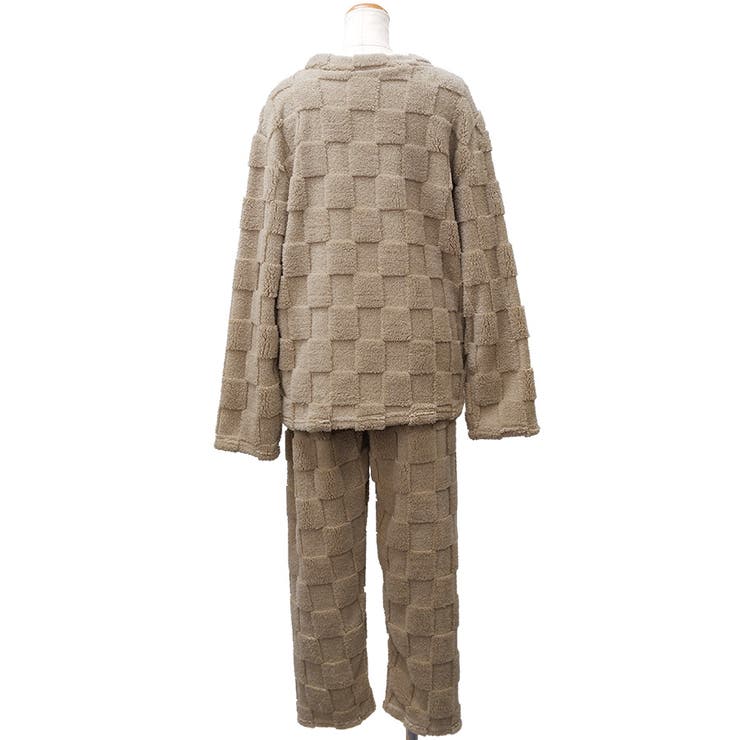 【2024AW新作】もこもこセットアップ(チェック＆リーフ) | CLOTHY | 詳細画像10 