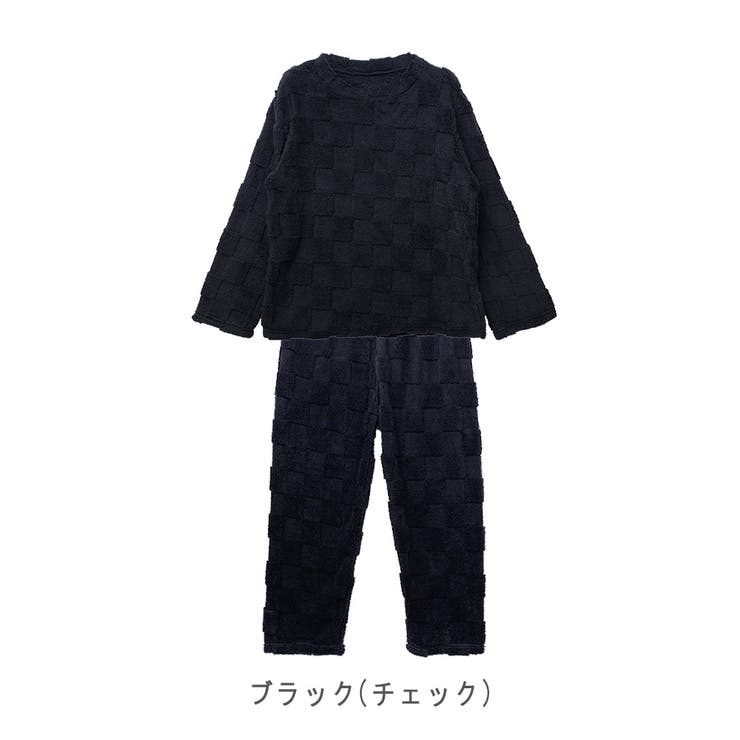 【2024AW新作】もこもこセットアップ(チェック＆リーフ)[品番：LOSW0008941]｜CLOTHY（クロシィ）のレディースファッション通販｜SHOPLIST（ショップリスト）