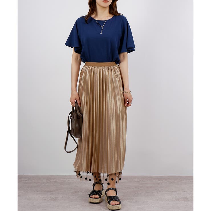 【春アイテム】チュール２WAYドット柄スカート | CLOTHY | 詳細画像30 