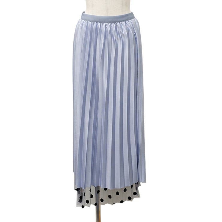 【春アイテム】チュール２WAYドット柄スカート | CLOTHY | 詳細画像8 