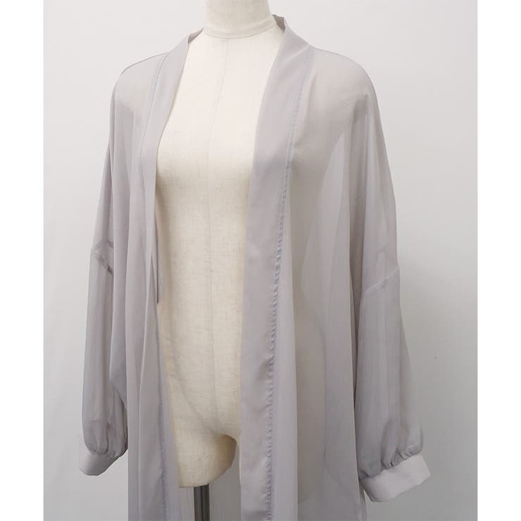 【日焼け対策】シアーロングトッパー | CLOTHY | 詳細画像10 