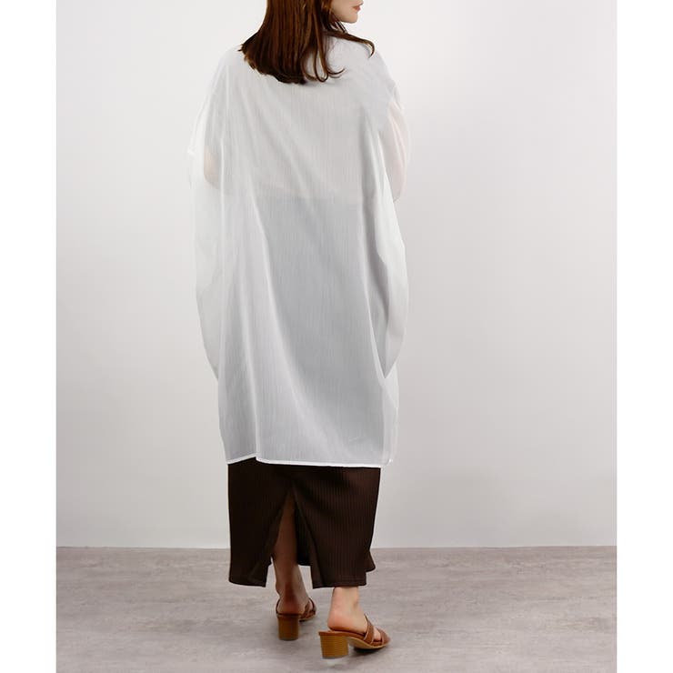 【日焼け対策】シアーロングトッパー | CLOTHY | 詳細画像22 