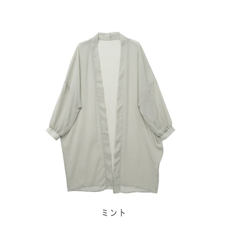【日焼け対策】シアーロングトッパー | CLOTHY | 詳細画像6 