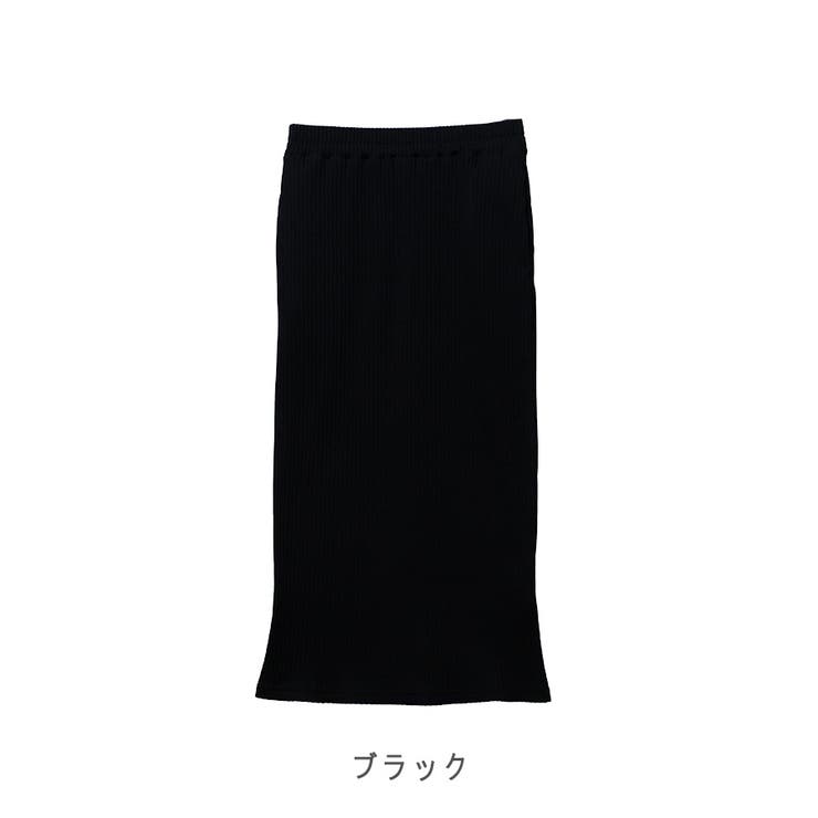 【春アイテム】リブタイトロングスカート | CLOTHY | 詳細画像2 