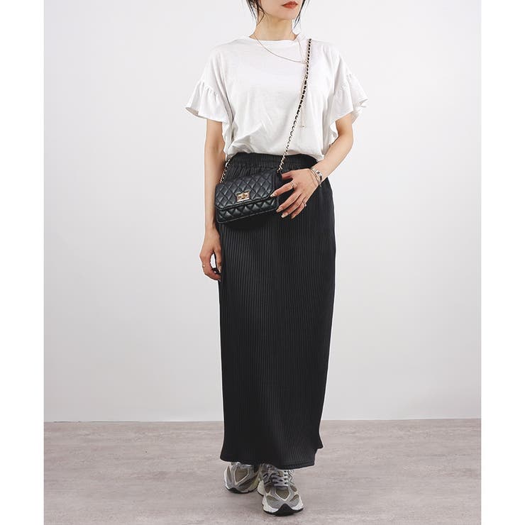 【春アイテム】リブタイトロングスカート | CLOTHY | 詳細画像30 