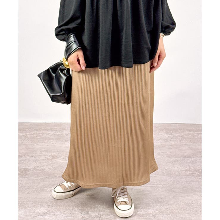 【春アイテム】リブタイトロングスカート | CLOTHY | 詳細画像37 