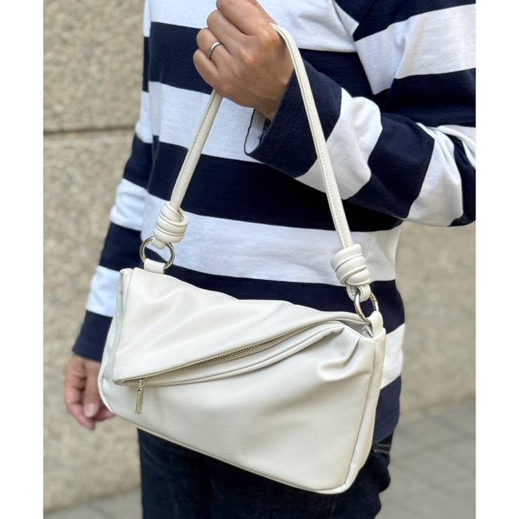 アイボリー | 【2025SS新作】ツイストミニバッグ | CLOTHY