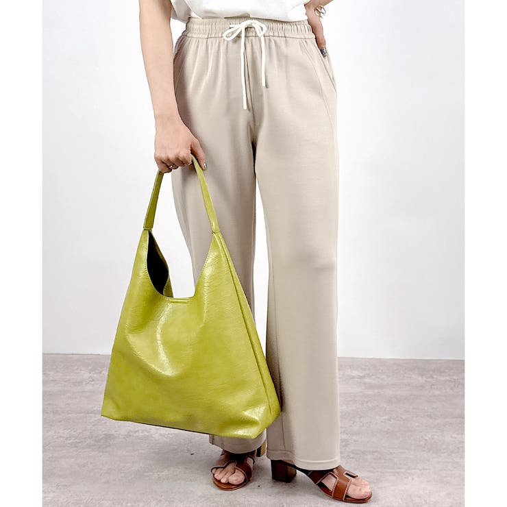 【2025SS新作】A4収納可！ミニバッグ付きトライアングルトートバッグ | CLOTHY | 詳細画像21 