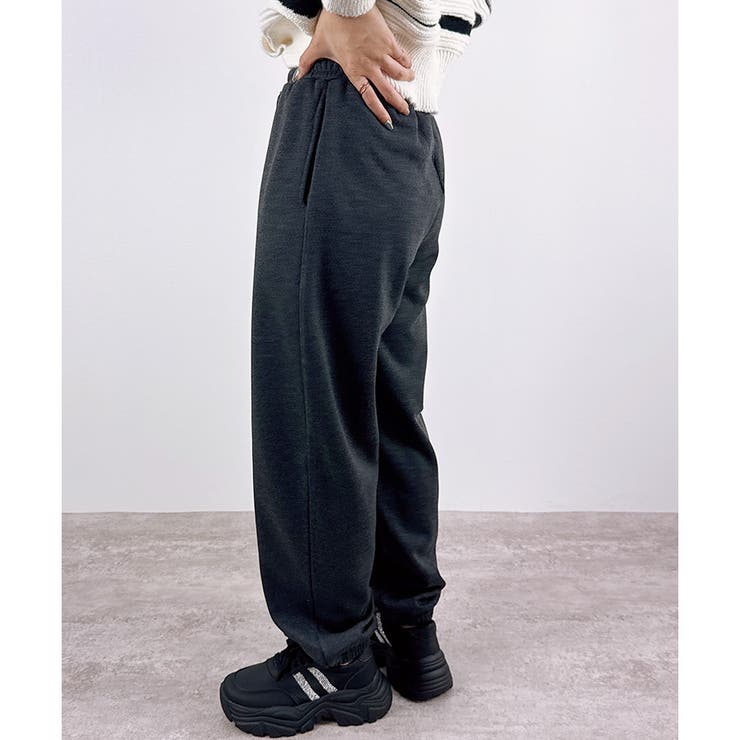 【あったか裏ボアシリーズ】裏ボアスウェットジョガーパンツ | CLOTHY | 詳細画像17 