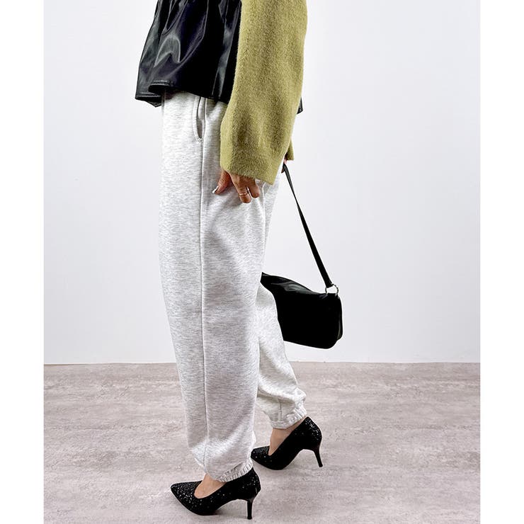 【あったか裏ボアシリーズ】裏ボアスウェットジョガーパンツ | CLOTHY | 詳細画像25 