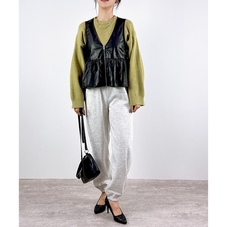 【あったか裏ボアシリーズ】裏ボアスウェットジョガーパンツ | CLOTHY | 詳細画像28 