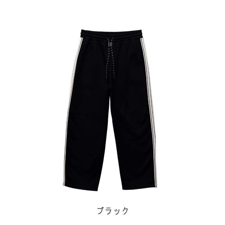 【あったか裏ボアシリーズ】裏ボアサイドラインスウェットバレルパンツ | CLOTHY | 詳細画像29 