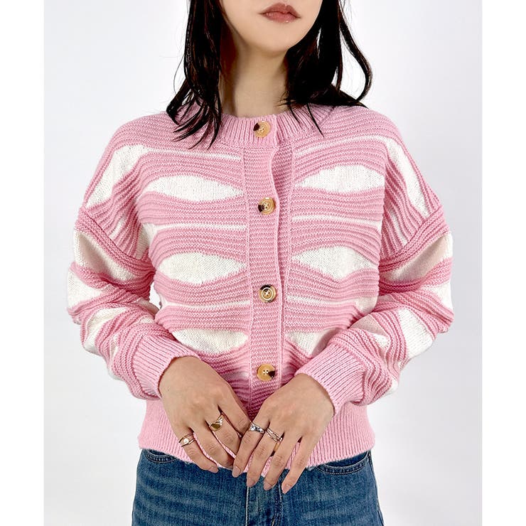 【2025AW新作】柄ニットカーデ | CLOTHY | 詳細画像26 