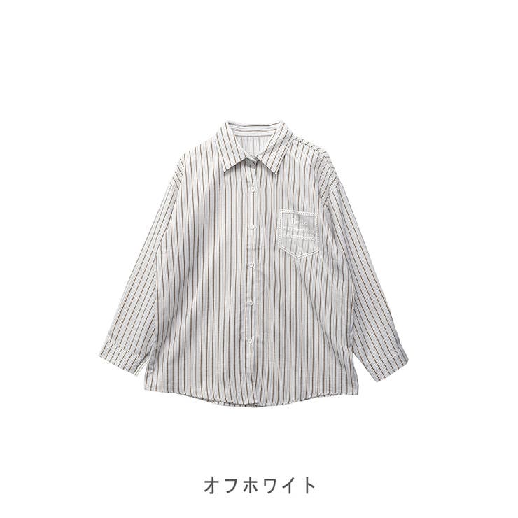 【2025AW新作】シアーポケットストライプシャツ | CLOTHY | 詳細画像27 