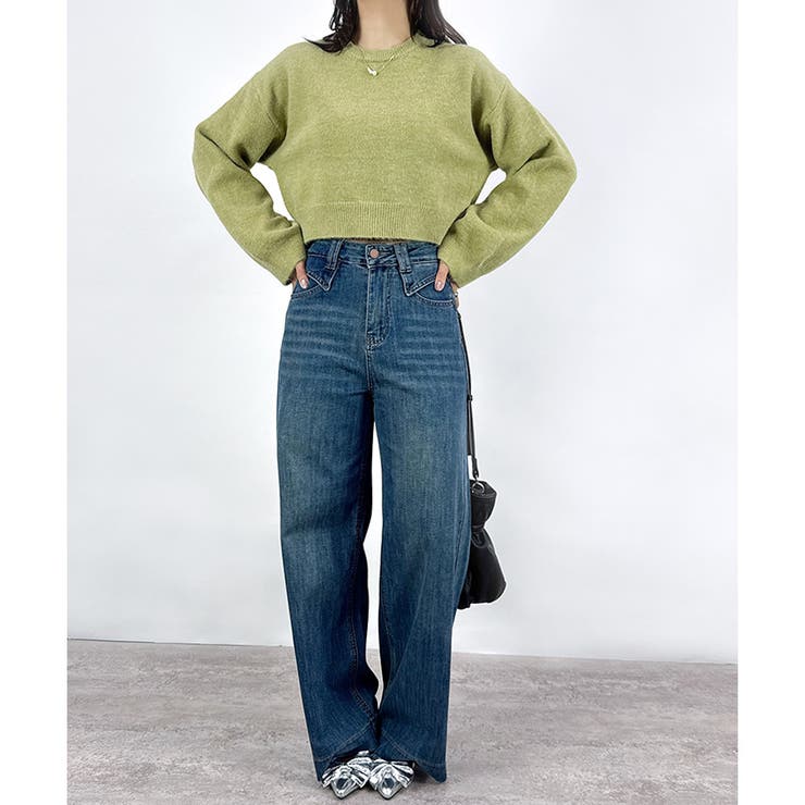 【2025AW新作】ショート丈ボリューム袖トップス | CLOTHY | 詳細画像12 