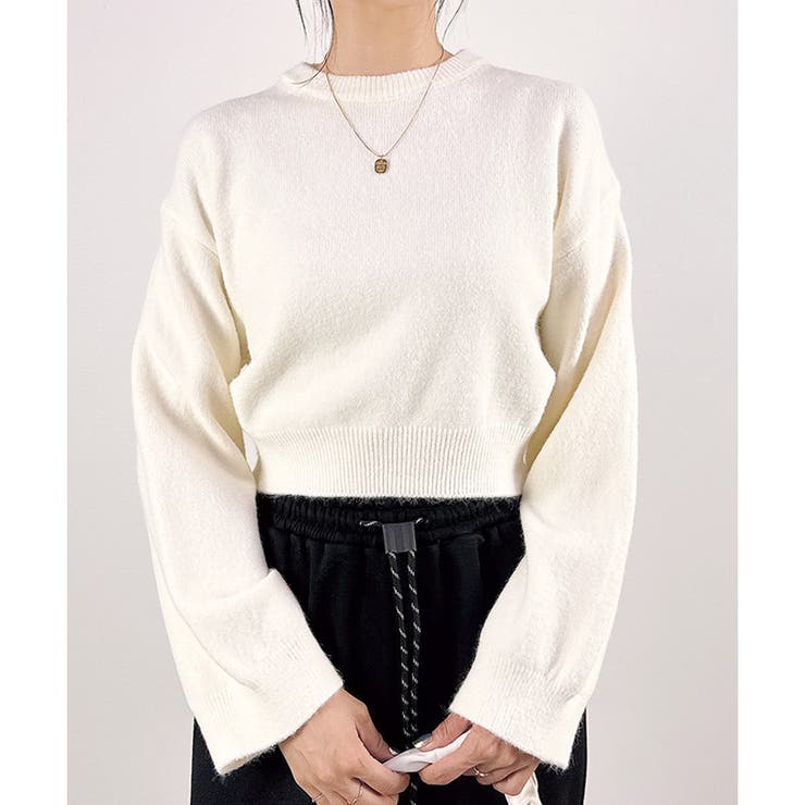 【2025AW新作】ショート丈ボリューム袖トップス | CLOTHY | 詳細画像22 