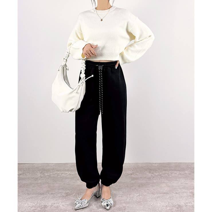 【2025AW新作】ショート丈ボリューム袖トップス | CLOTHY | 詳細画像25 