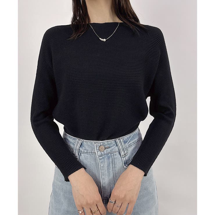 【2025AW新作】リブドルマンニット | CLOTHY | 詳細画像2 