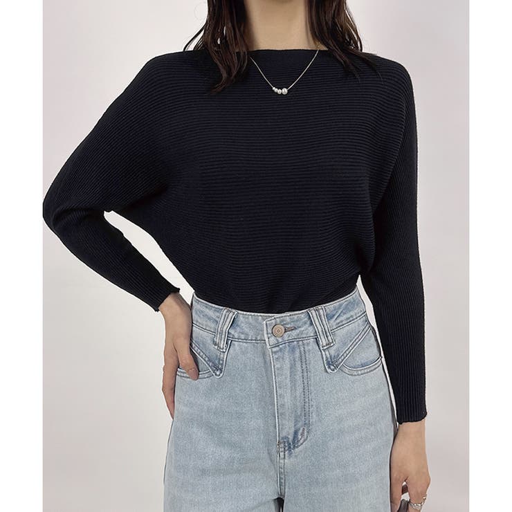 【2025AW新作】リブドルマンニット | CLOTHY | 詳細画像3 