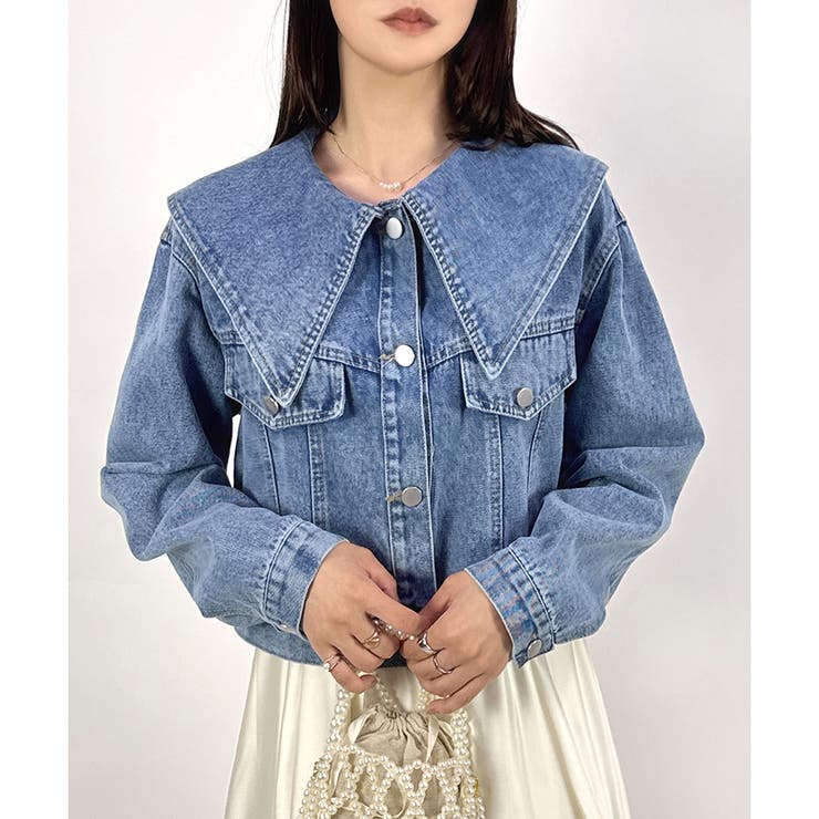 2025AW新作】セーラーカラーGジャン[品番：LOSW0009084]｜CLOTHY