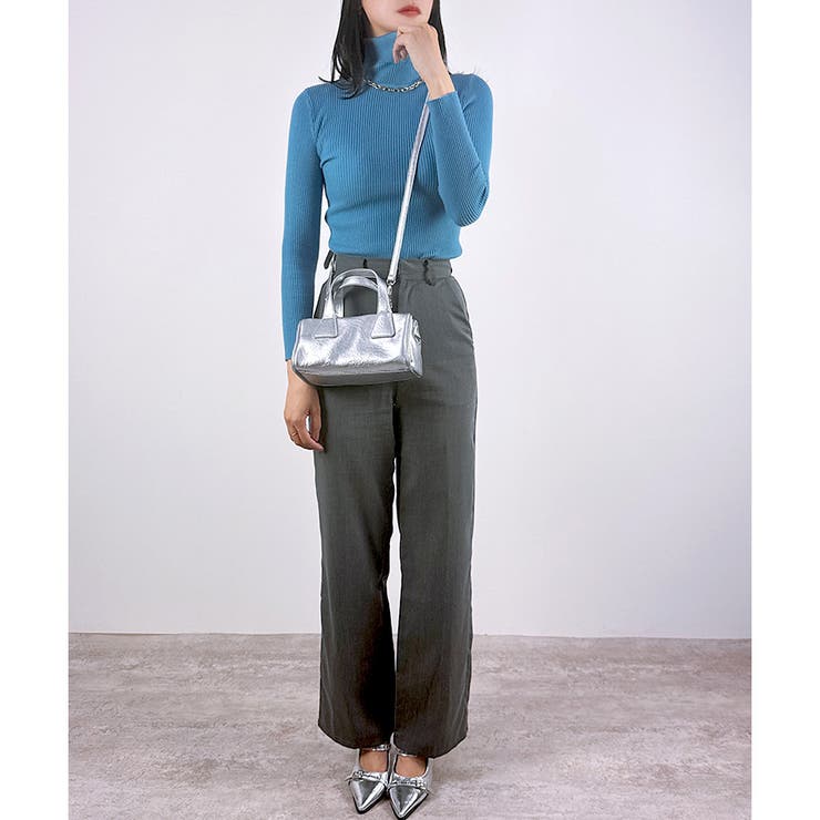 【2025AW新作】タートルネックリブニット | CLOTHY | 詳細画像11 