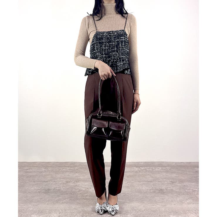 【2025AW新作】タートルネックリブニット | CLOTHY | 詳細画像24 