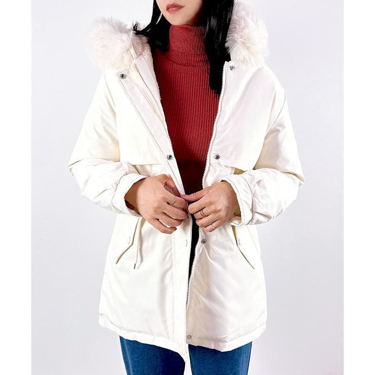 【2025AW新作】裏ファー付きモッズコート | CLOTHY | 詳細画像18 