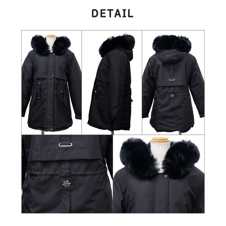 【2025AW新作】裏ファー付きモッズコート | CLOTHY | 詳細画像34 